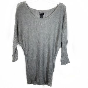 10 for $30 Sale Grey and Metallic Sweater (C3)